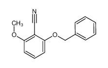 2-methoxy-6-phenylmethoxybenzonitrile 167832-66-8