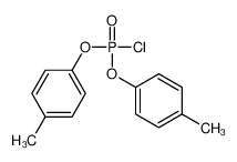 1-[chloro-(4-methylphenoxy)phosphoryl]oxy-4-methylbenzene 6630-15-5