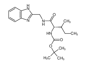 126410-67-1 spectrum, 2-<<<N-(tert-butyloxycarbonyl)-L-isoleucyl>amino>methyl>benzimidazole