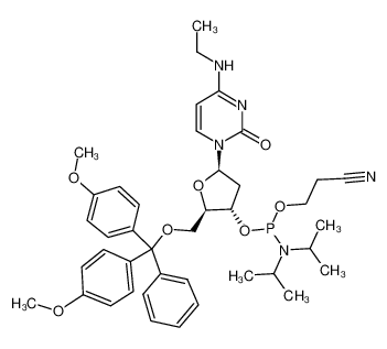 195535-80-9 structure, C41H52N5O7P
