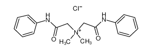 bis(2-anilino-2-oxoethyl)-dimethylazanium,chloride 1042-42-8