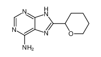 51015-52-2 structure, C10H13N5O