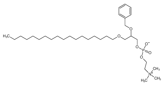 43043-61-4 2-(benzyloxy)-3-(octadecyloxy)propyl (2-(trimethylammonio)ethyl) phosphate