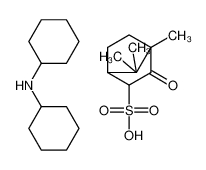 N-cyclohexylcyclohexanamine,4,7,7-trimethyl-3-oxobicyclo[2.2.1]heptane-2-sulfonic acid 6948-38-5