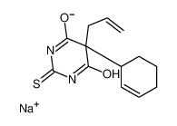 sodium,5-cyclohex-2-en-1-yl-4,6-dioxo-5-prop-2-enyl-1H-pyrimidine-2-thiolate 3546-29-0