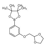 3-[1,3]二氧戊环-2-基甲氧基苯硼酸频哪醇酯