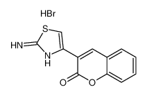 3-(2-amino-1,3-thiazol-4-yl)chromen-2-one,hydrobromide 61636-28-0