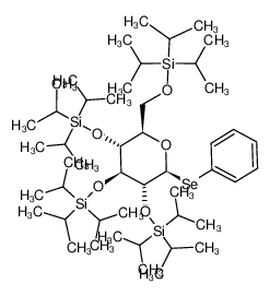 374115-44-3 phenyl 1-seleno-2,3,4,6-tetrakis(O-triisopropylsilyl)-β-D-glucopyranoside