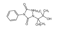 1112457-48-3 1-(3-hydroxy-2,3-dimethylbutan-2-yl)-4-phenyl-1,2,4-triazolidine-3,5-dione