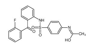 827577-08-2 structure, C21H17FN2O4S