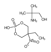 2-amino-2-methylpropan-1-ol,5-ethyl-2-hydroxy-5-nitro-1,3,2λ<sup>5</sup>-dioxaphosphinane 2-oxide
