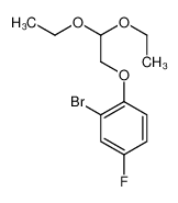 2-Bromo-1-(2,2-diethoxyethoxy)-4-fluorobenzene 253429-18-4