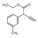 ethyl 2-cyano-2-(3-methylphenyl)acetate