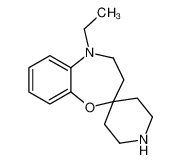 1298034-44-2 5-ethylspiro[3,4-dihydro-1,5-benzoxazepine-2,4'-piperidine]