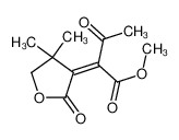 82698-85-9 methyl (2Z)-2-(4,4-dimethyl-2-oxooxolan-3-ylidene)-3-oxobutanoate