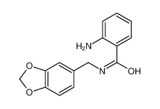 2-Amino-N-(1,3-benzodioxol-5-ylmethyl)benzamide