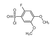 2-Fluoro-4,5-dimethoxybenzenesulfonyl chloride