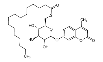 4-甲基香豆素基-6-硫-十六酰基-β-D-吡喃葡萄糖苷