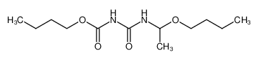 95708-87-5 4-(1-butoxy-ethyl)-allophanic acid butyl ester