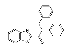 1-benzothiazol-2-yl-2,3-diphenyl-propan-1-one 55977-61-2