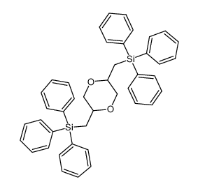 18856-30-9 2,5-bis-(triphenylsilanyl-methyl)-[1,4]dioxane