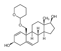 19-tetrahydropyranyloxy-1,5-androstadiene-3β,17β-diol