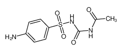 N-(((4-aminophenyl)sulfonyl)carbamoyl)acetamide 6970-92-9