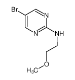 5-bromo-N-(2-methoxyethyl)pyrimidin-2-amine 886365-79-3