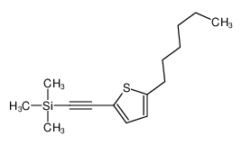 880491-25-8 structure, C15H24SSi