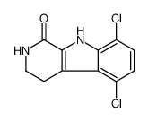 5376-46-5 5,8-dichloro-2,3,4,9-tetrahydropyrido[3,4-b]indol-1-one