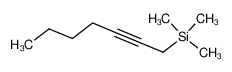 84140-28-3 spectrum, 1-(trimethylsilyl)-hept-2-yne