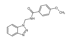 N-((1H-benzo[d][1,2,3]triazol-1-yl)methyl)-4-methoxybenzamide 249303-06-8