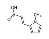 3-(1-methylpyrrol-2-yl)prop-2-enoic acid 51485-76-8