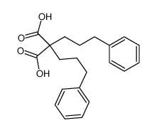 2,2-bis(3-phenylpropyl) malonic acid