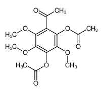 176662-06-9 structure, C15H18O8