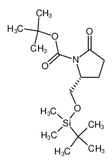 128811-31-4 structure, C16H31NO4Si