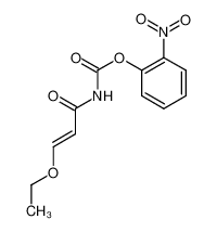 1271239-29-2 2-nitrophenyl 3-ethoxyacryloylcarbamate