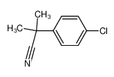 2-(4-chlorophenyl)-2-methylpropanenitrile 30568-32-2