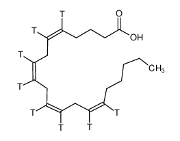 (5Z,8Z,11Z,14Z)-5,6,8,9,11,12,14,15-octatritioicosa-5,8,11,14-tetraenoic acid 66753-05-7