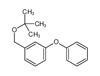 1-[(2-methylpropan-2-yl)oxymethyl]-3-phenoxybenzene 64930-85-4