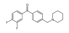 898775-65-0 structure, C19H19F2NO