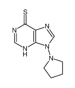 37154-84-0 structure, C9H11N5S