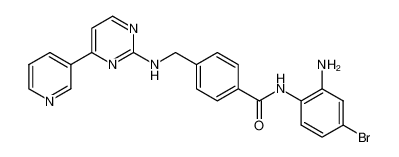 1448350-09-1 structure, C23H19BrN6O