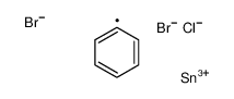 62978-05-6 structure, C6H6Br2ClSn