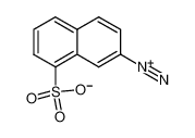 110295-86-8 spectrum, 8-sulfonato-2-naphthalenediazonium zwitterion