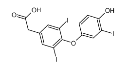 2-[4-(4-hydroxy-3-iodophenoxy)-3,5-diiodophenyl]acetic acid 97%
