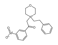 7469-58-1 structure, C20H23N2O4+