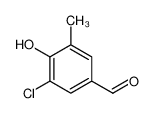 3-chloro-4-hydroxy-5-methylbenzaldehyde 107356-10-5