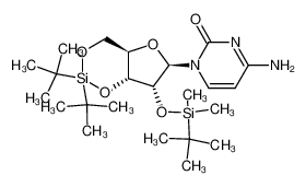 438582-96-8 structure, C23H43N3O5Si2