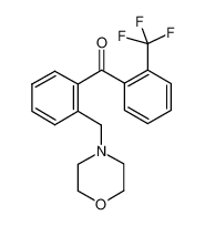 [2-(morpholin-4-ylmethyl)phenyl]-[2-(trifluoromethyl)phenyl]methanone 898750-77-1